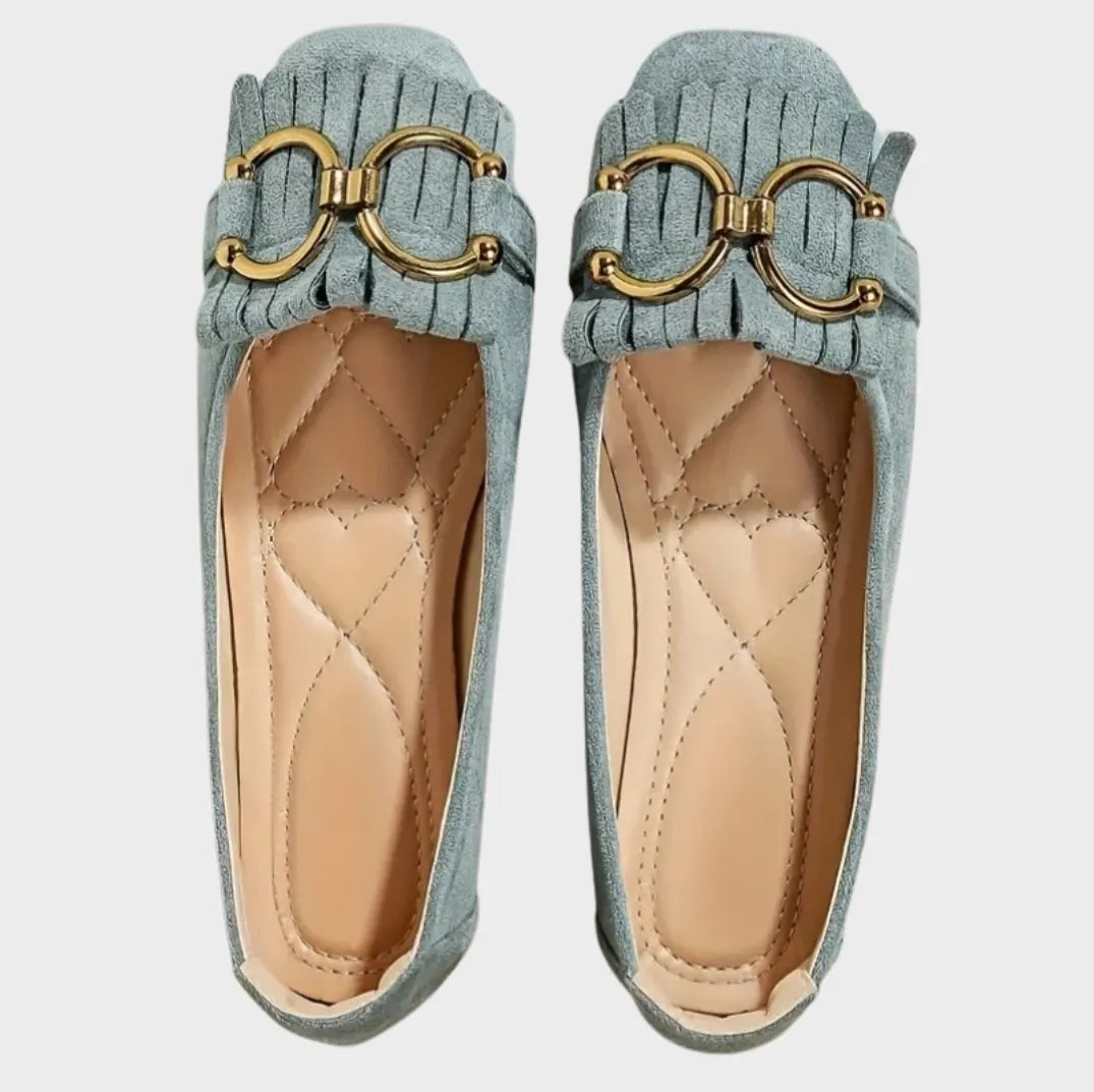 Bella Emerald Moccasins