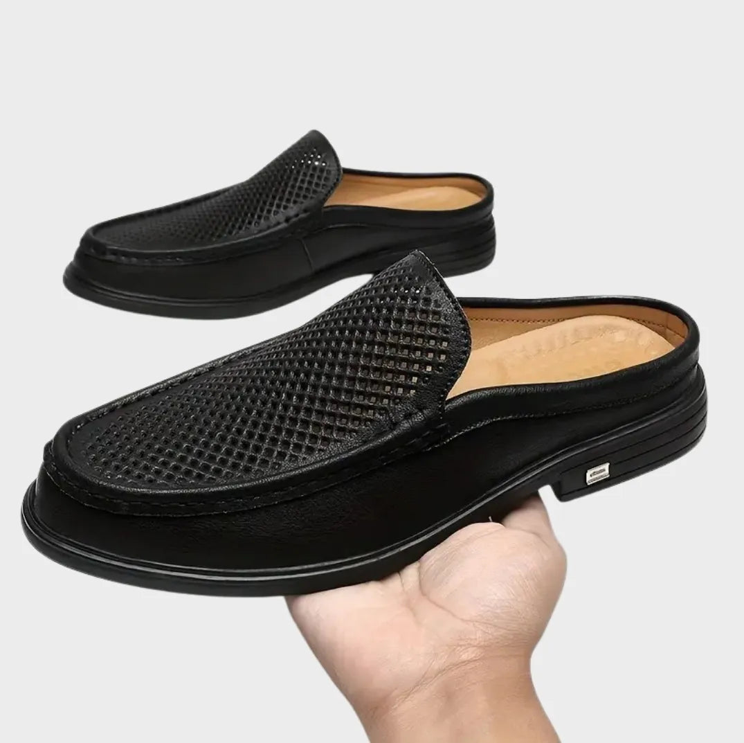 Aero Black Loafers