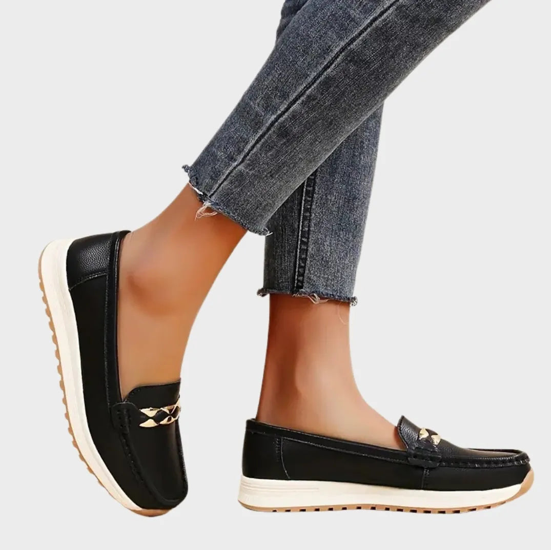 Active Black Moccasins