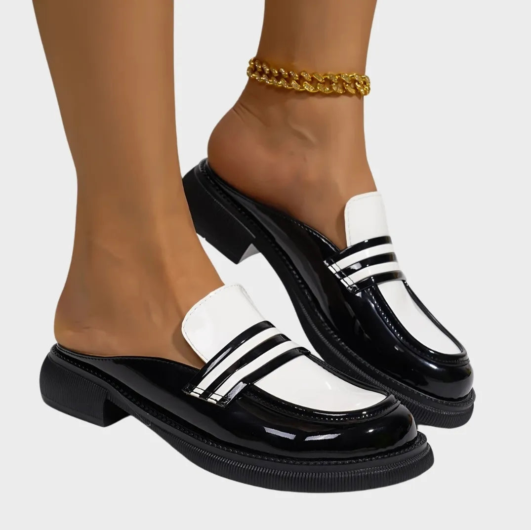 Mocassins Bella Noir & Blanc