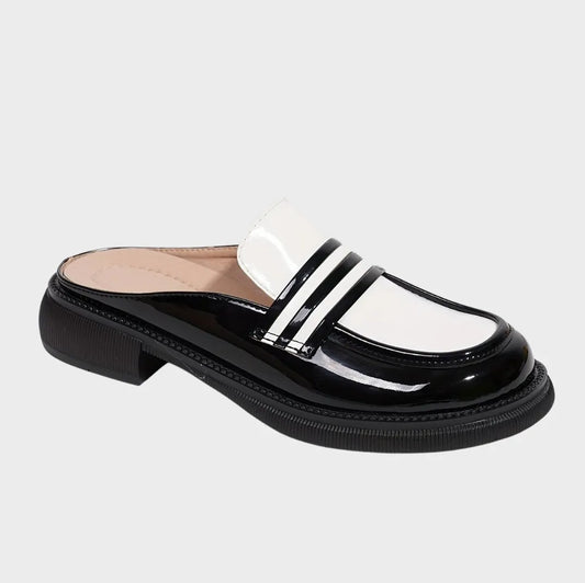 Mocassins Bella Noir & Blanc