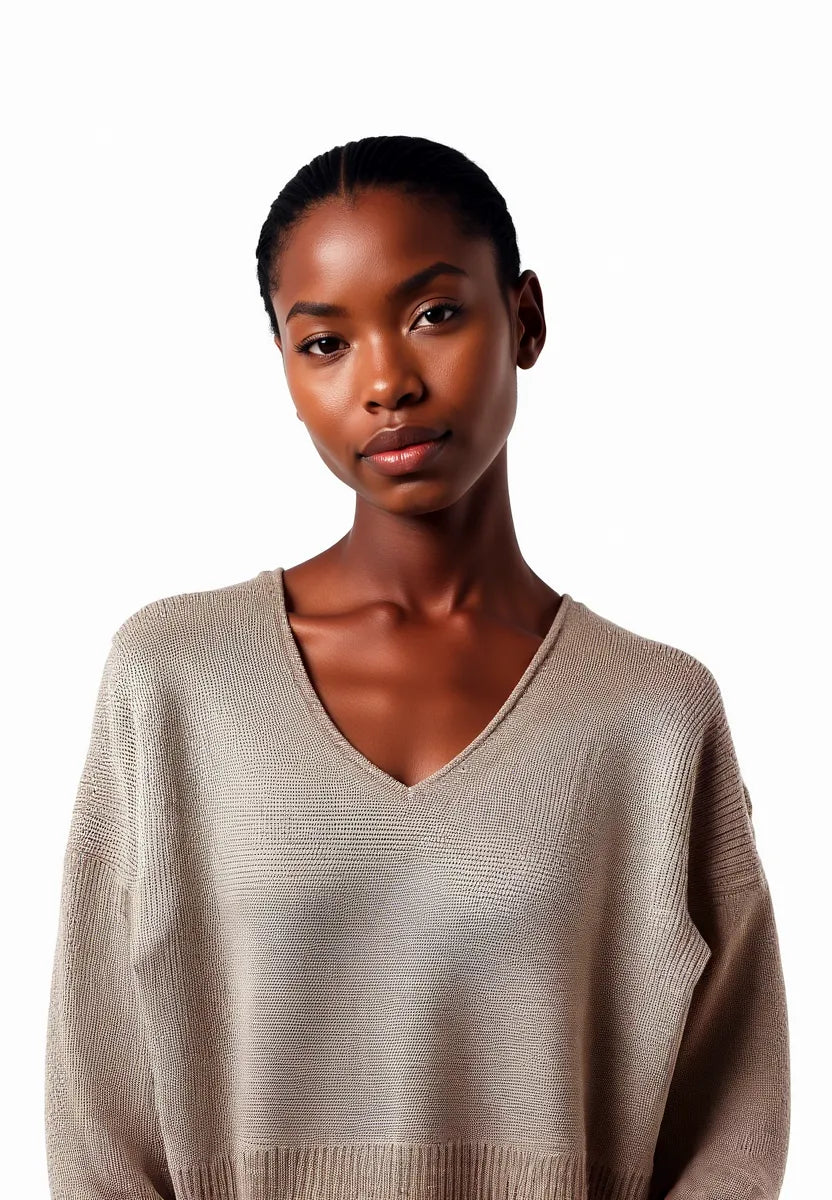 Pull Beige Horizon