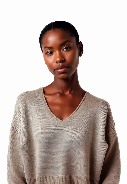 Pull Beige Horizon
