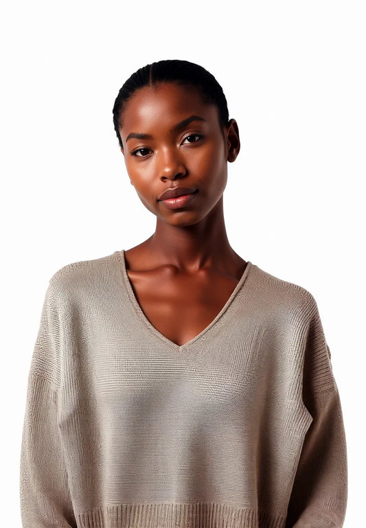 Pull Beige Horizon