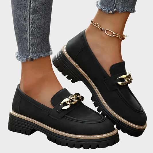 Mocassins Noirs Urban Gold