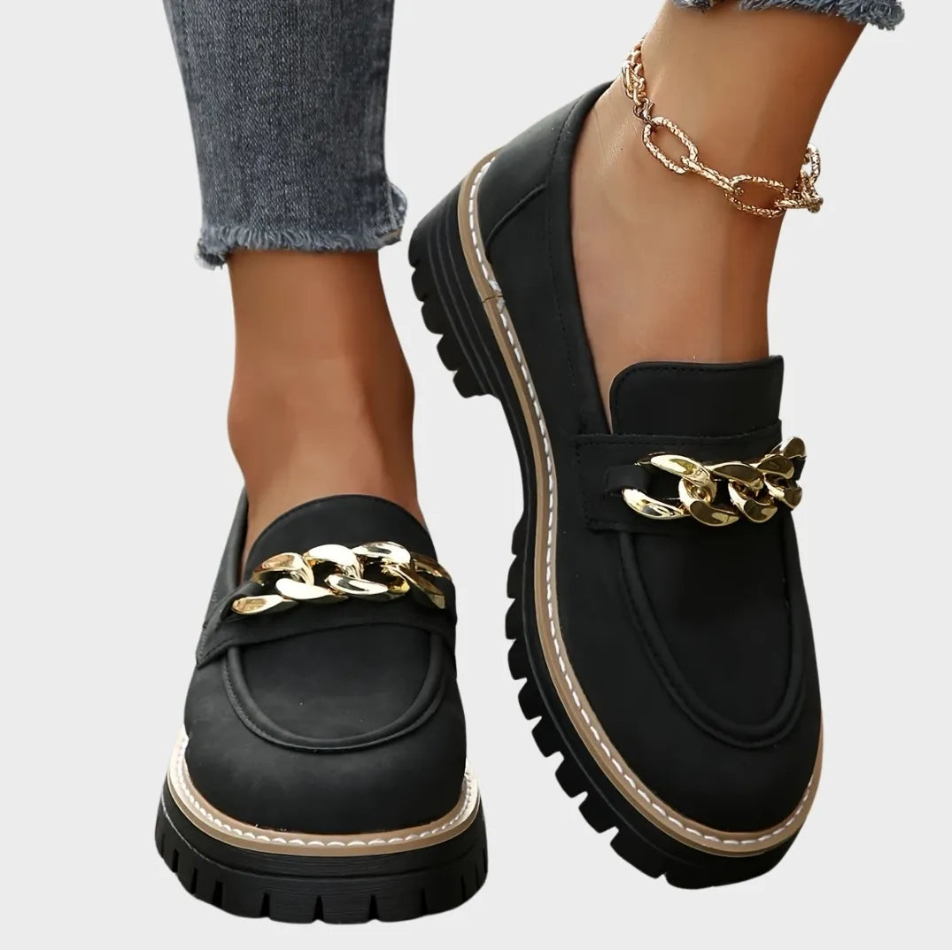 Mocassins Noirs Urban Gold