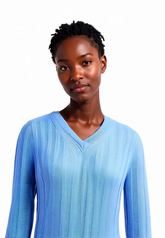 Pull Céleste Azur