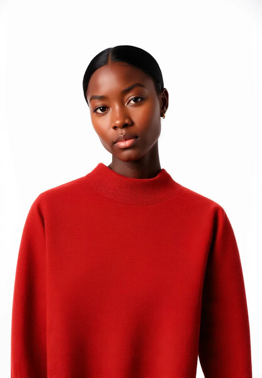 Pull Cosy Bordeaux