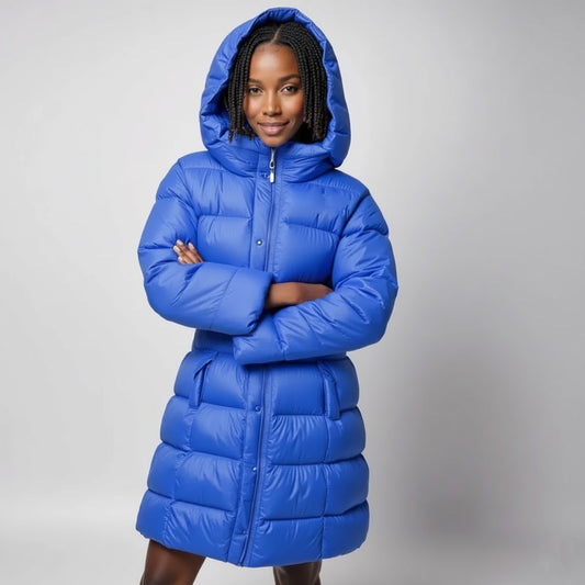 Royal Blue Arctic Down Jacket