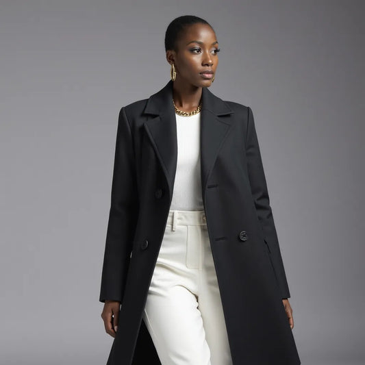 Manteau Élégance Noire