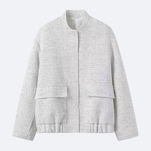 Veste Blanche Structurée – Élégance Intemporelle