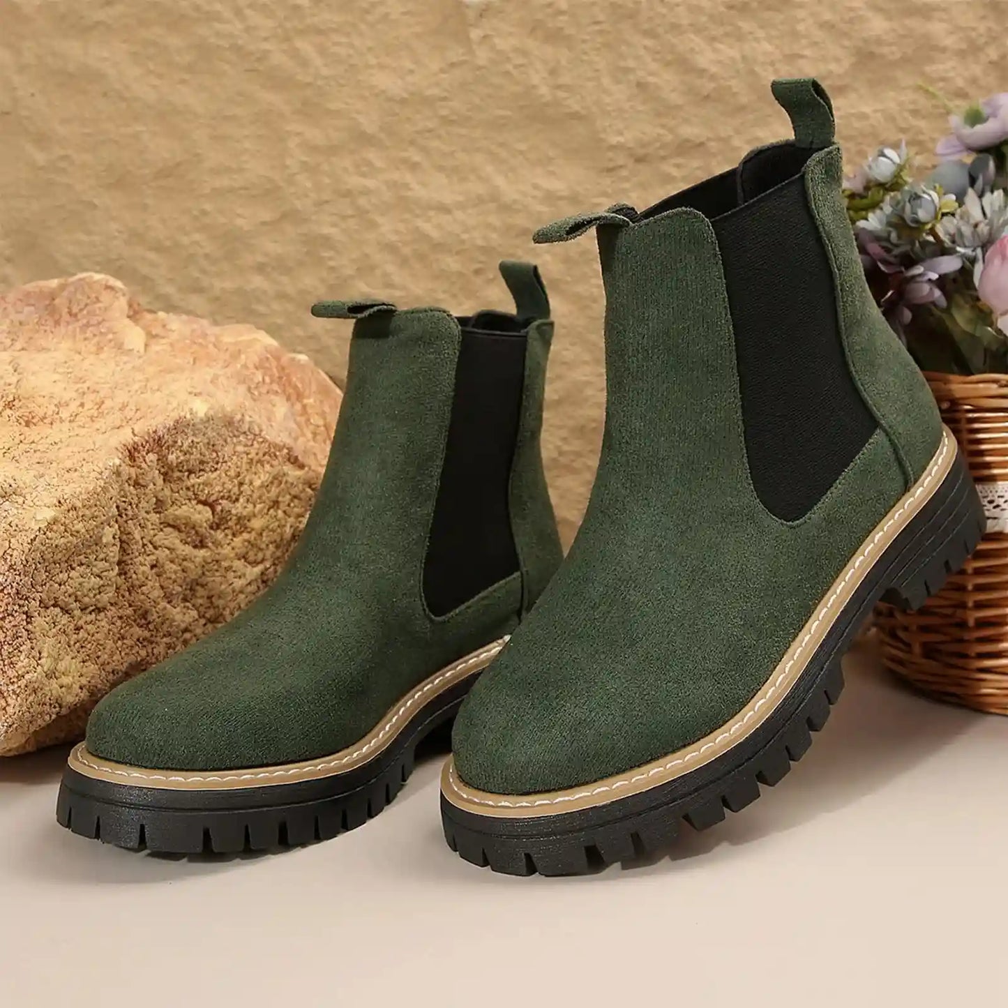 Comfortable ankle boots