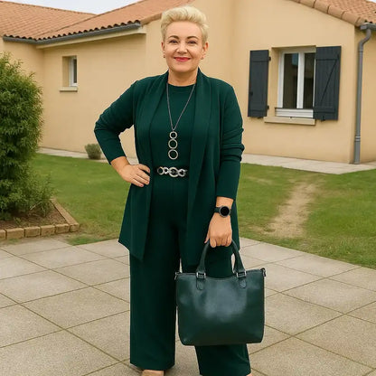 Cardigan haut et pantalon
