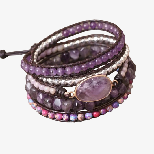 Bracelet améthyste