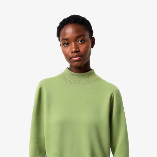 Pull Col Tonic Vert
