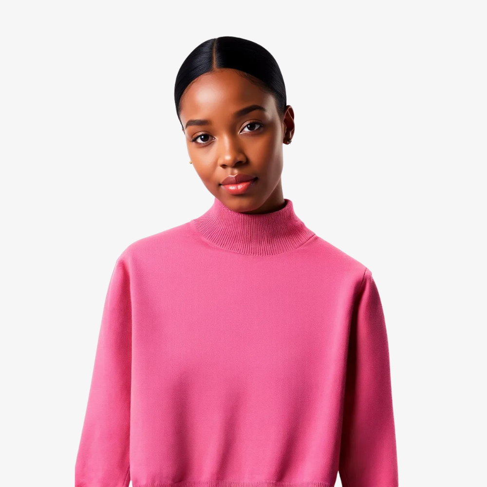 Pull Élégance Framboise