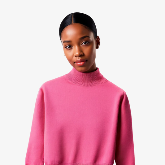 Pull Élégance Framboise