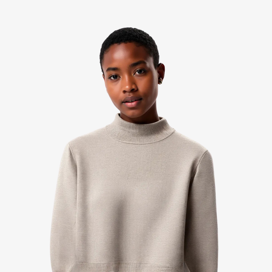 Pull Grège Élégance