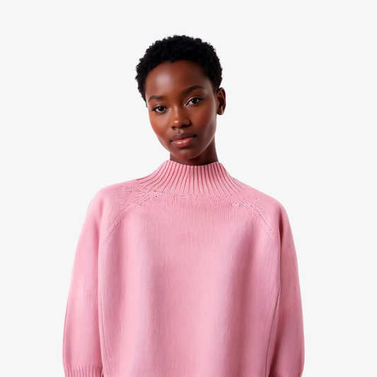 Pull Rose Ruban