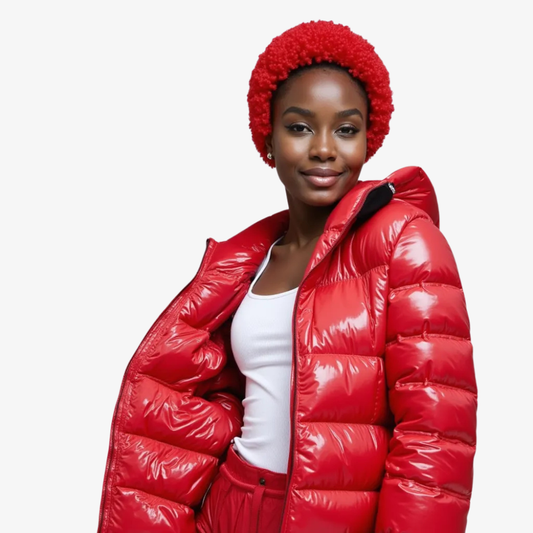 Doudoune Rouge Passion