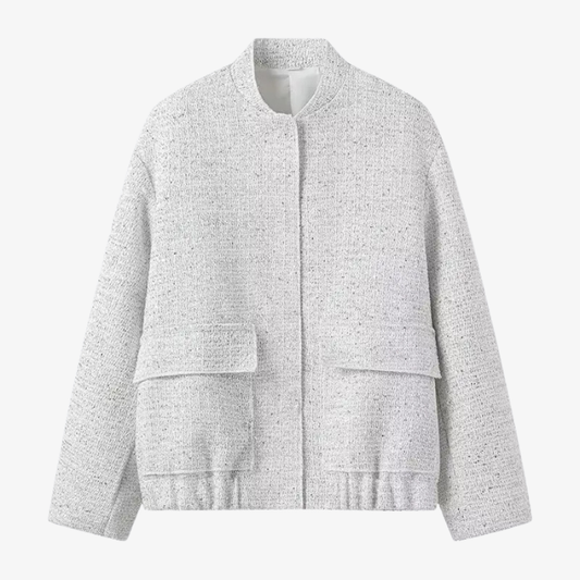 Veste Blanche Structurée – Élégance Intemporelle