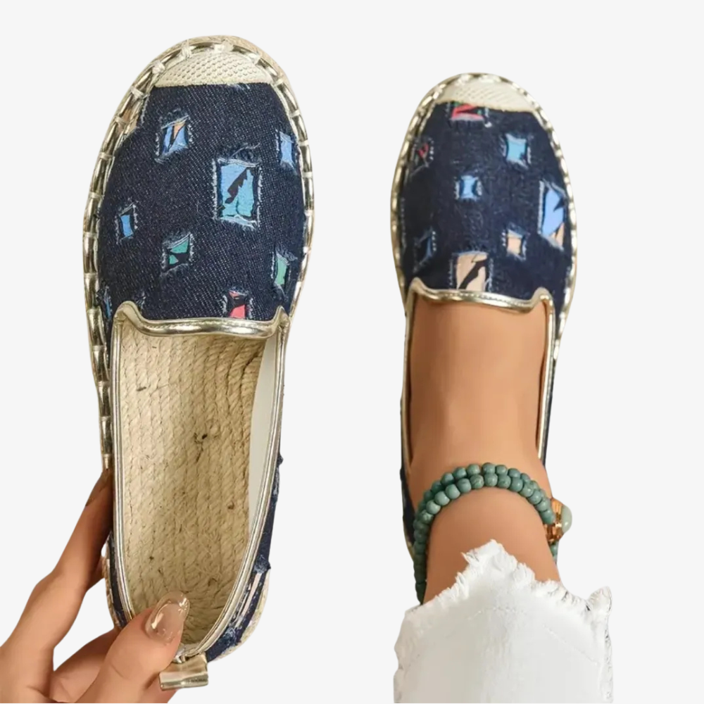IndigoPatch Loafers
