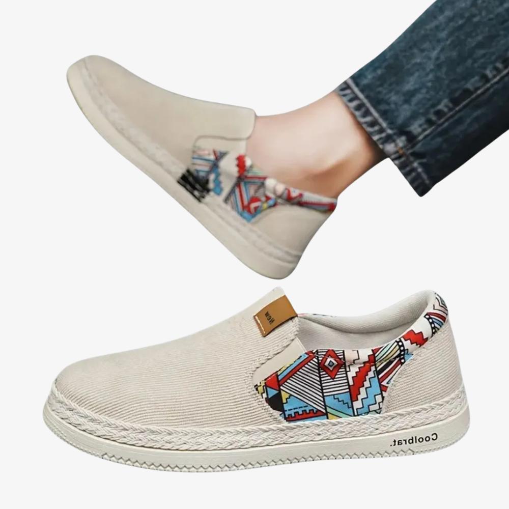 EthnoBeige Loafers