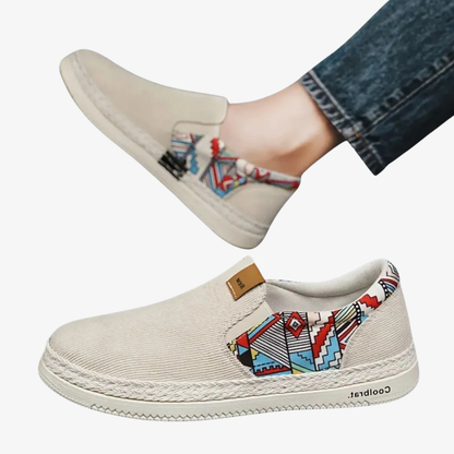 EthnoBeige Loafers