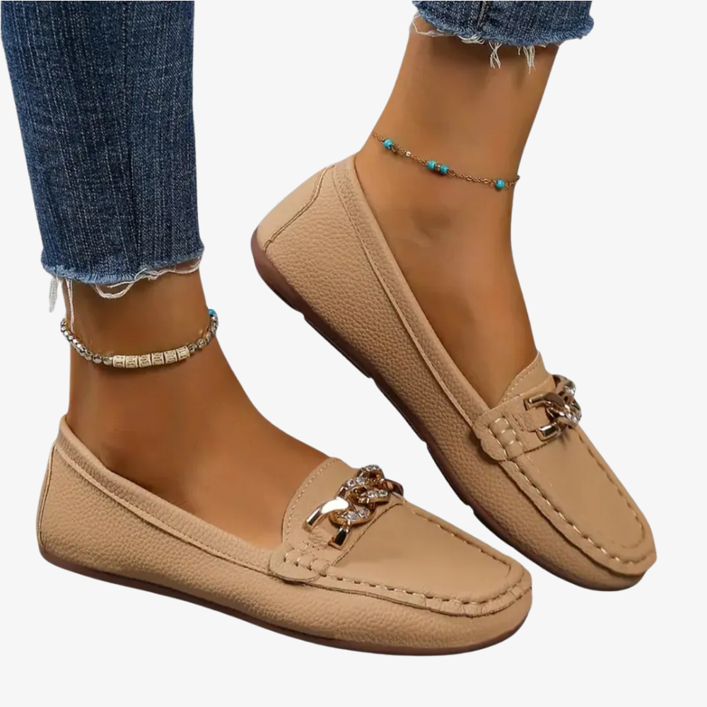 BeigeLuxe Loafers