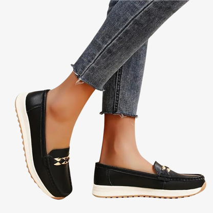 Active Black Loafers 