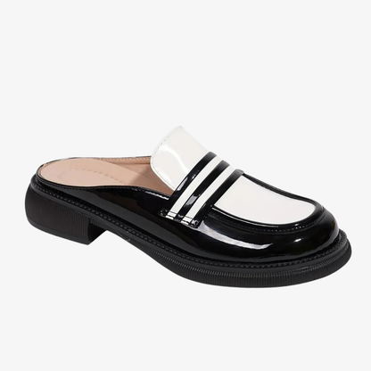 Loafers Bella Black & White