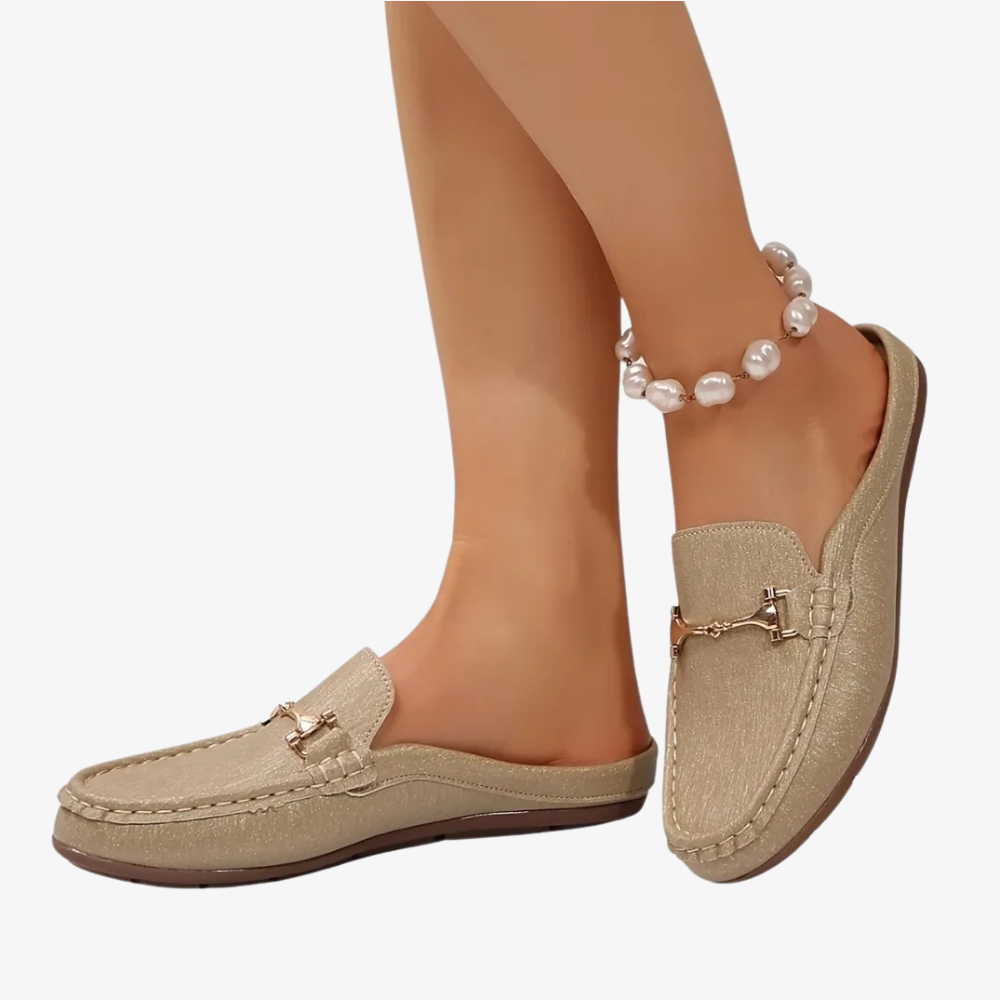 Élyséa Champagne loafers